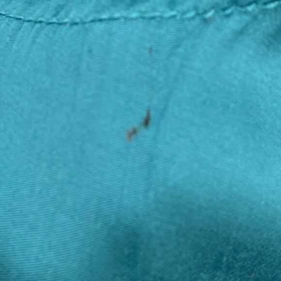 Anthropologie Juniper Jumpsuit Wide Leg Relaxed Fit Open Back Teal Womens Small - Picture 6 of 10